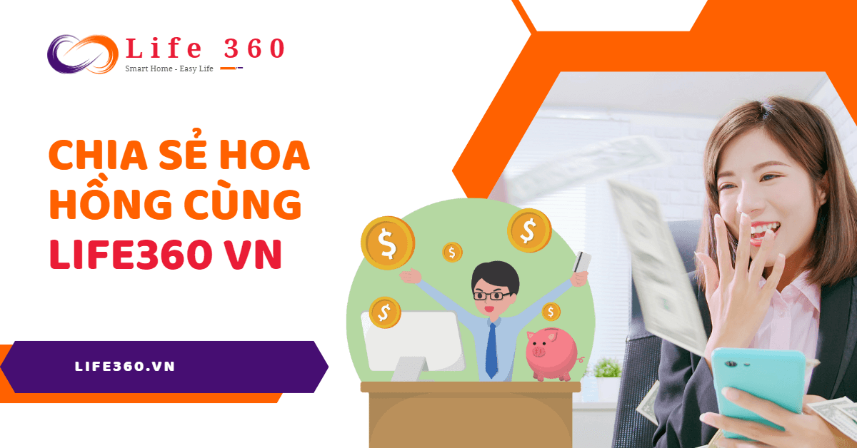 Hướng dẫn Chia Sẻ Hoa Hồng cùng Shop 19 Huong Dan Chia Se Hoa Hoa Hong cung Life 360 00